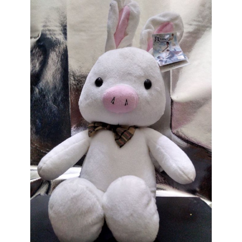 pig rabbit plush