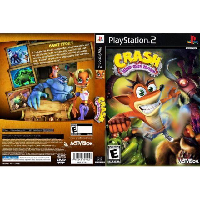PS2 GAMES COLLECTION (Crash: Mind over Mutant)