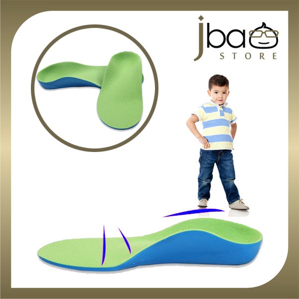 Kid's 3D Arch Support Knock Knee Posture Corrector Insole Children Flatfoot Insoles (1 Pair)