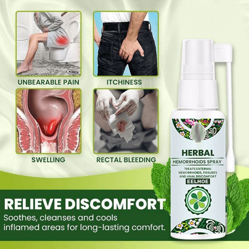 Spray Ubat Sapu kecut Buasir Rawat Buasir Penawar Buasir/ Pain Relief