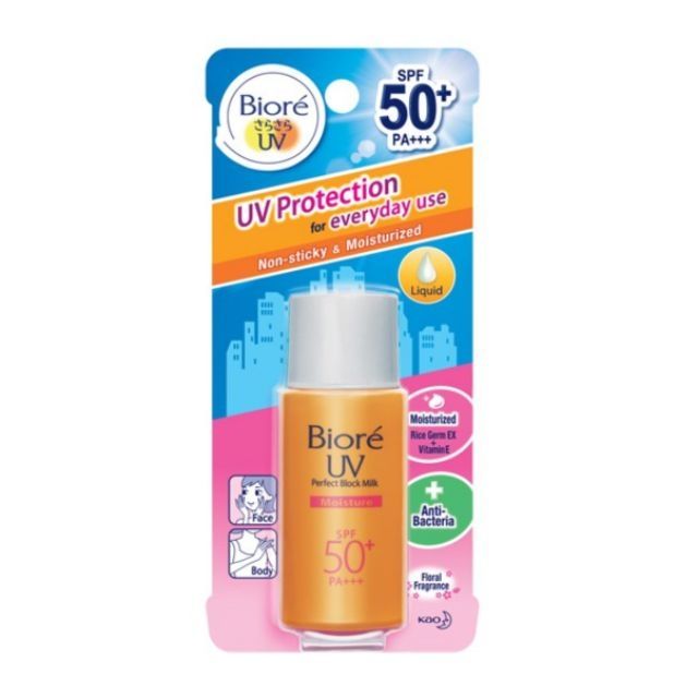 biore uv perfect protect milk cool