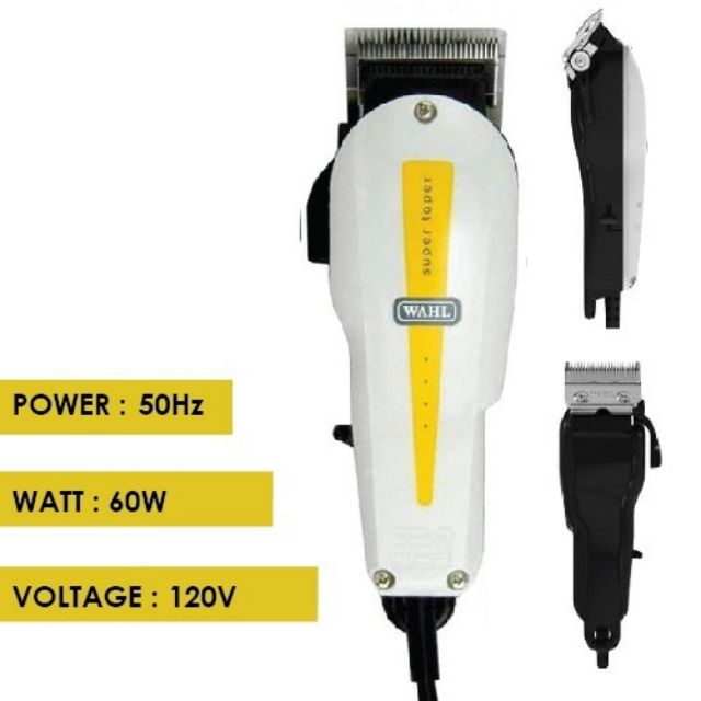 wahl hair clipper voltage