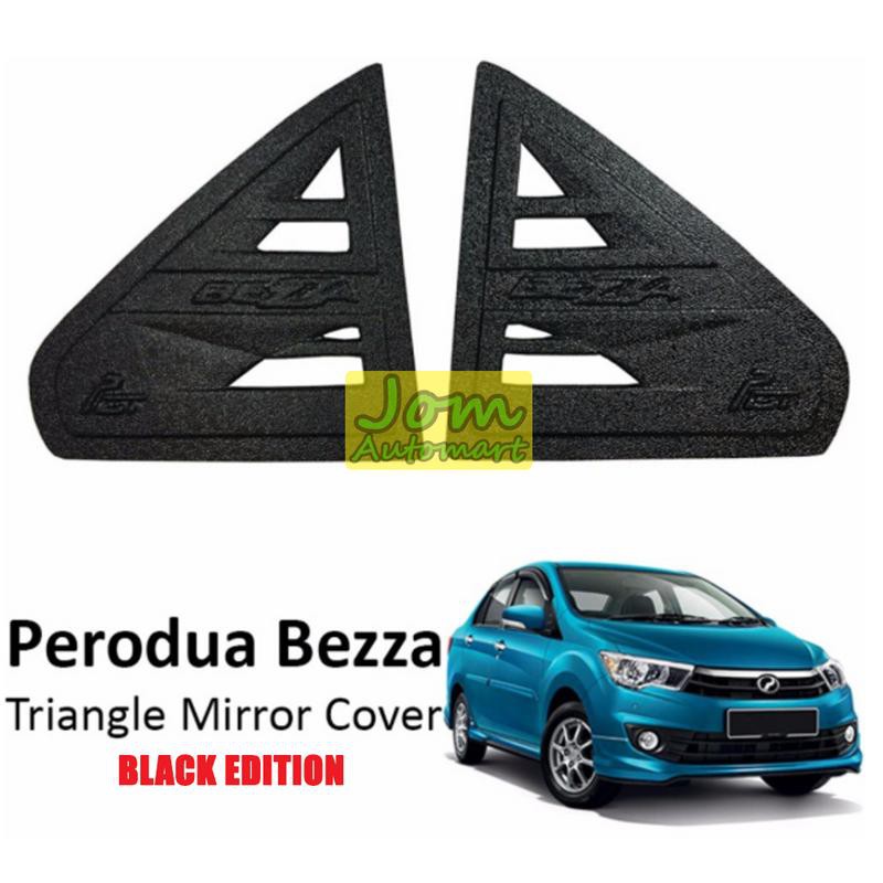 Perodua Bezza Rear Side 3D Window Triangle Mirror Cover 