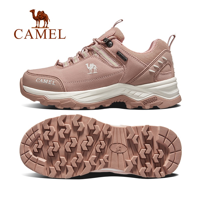 CAMEL women's outdoor non-slip thick-soled hiking shoes water-repellent shoes