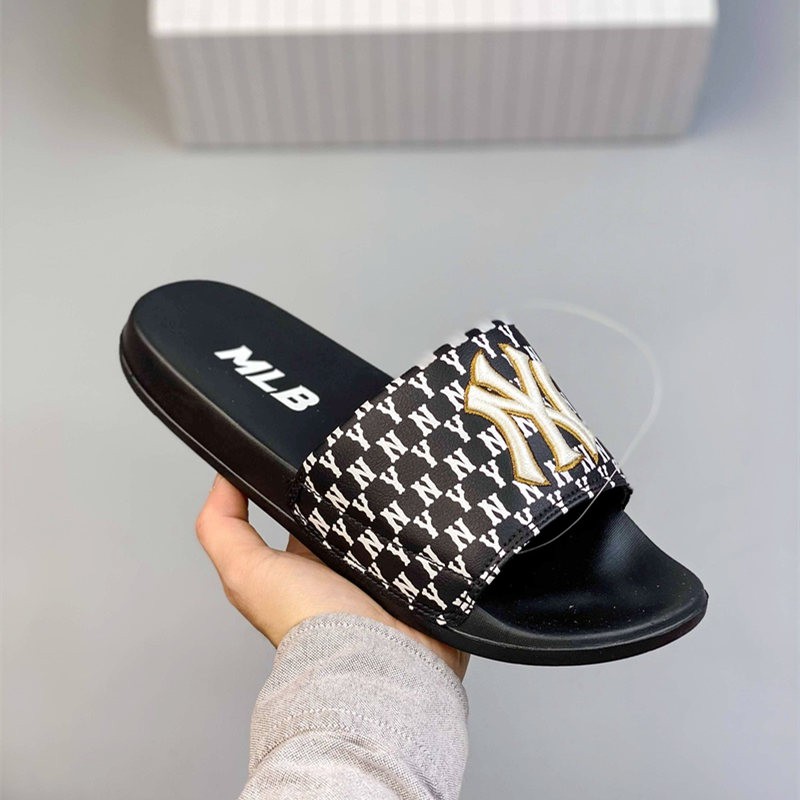 MLB 9 Colors Men and Women Sandals Original Girl Flip Flops NY Slipper | Shopee Malaysia MLB 9 Colors Men and Women Sandals Original Girl Flip Flops NY Slipper | Shopee Malaysia