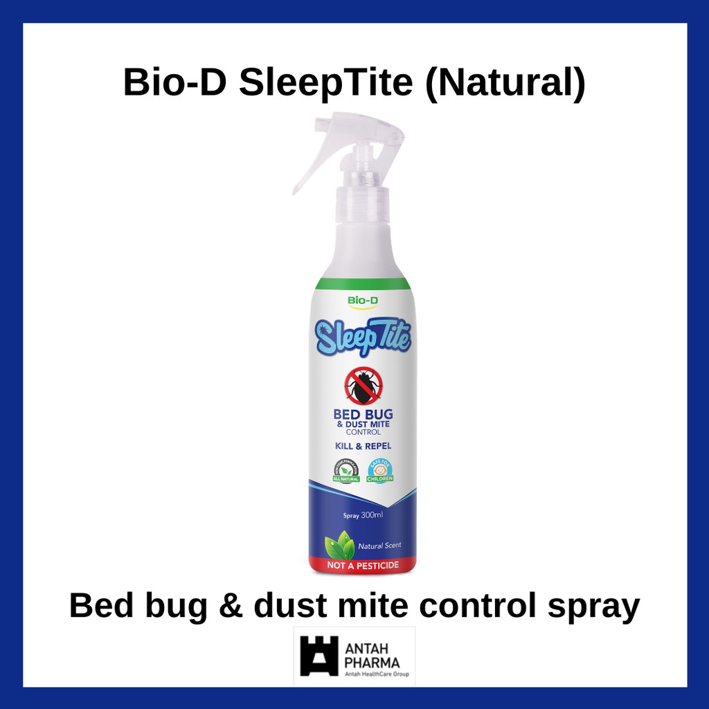 BioD SleepTite Bed Bug and Dust Mite Control Spray 100ml & 300ml