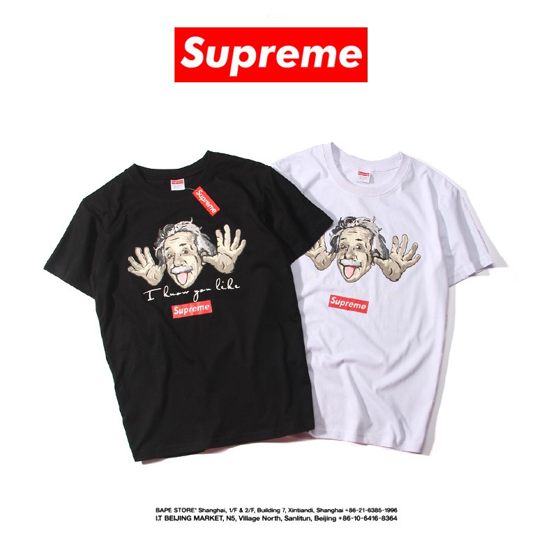 supreme einstein t shirt