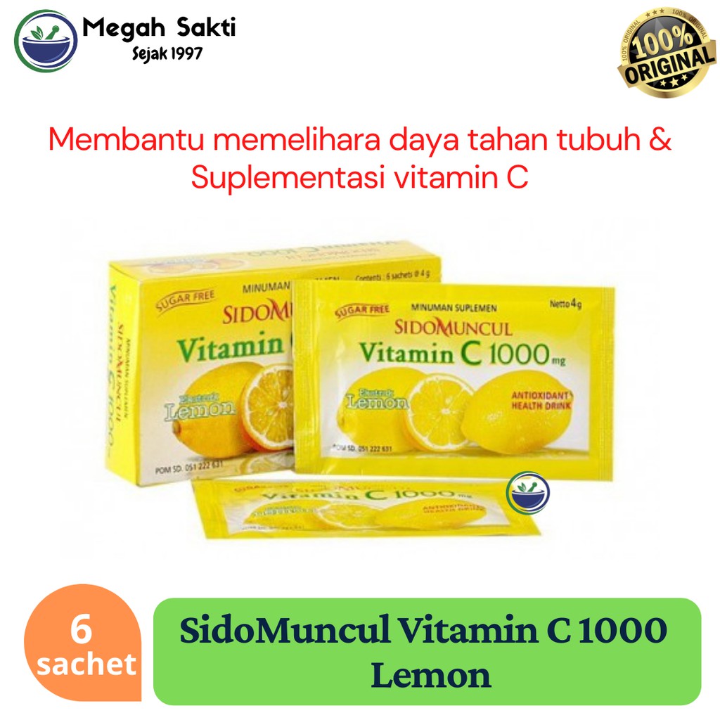 Sidomuncul Vitamin C 1000 Lemon