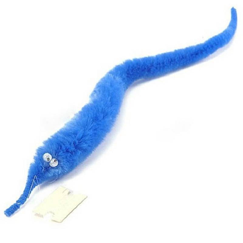 fuzzy worm toy