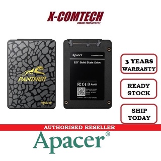 APACER SSD SOLID STATE DRIVE AS340 PANTHER SATA III 120GB/240GB/480GB/960GB CAN COMPARE KINGSTON