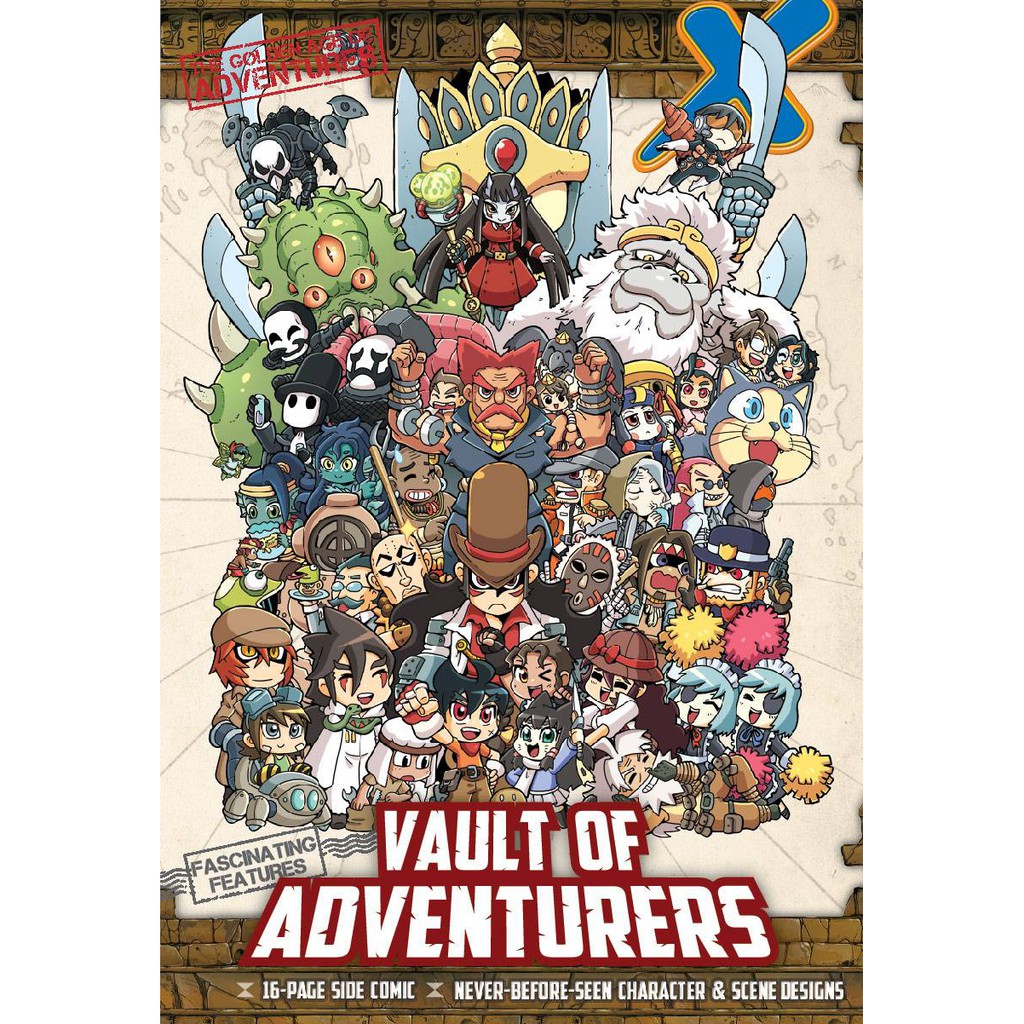 H Series Vault Of The Adventurers Kadokawa Gempak Starz X Venture The Golden Age Of Adventures Shopee Malaysia