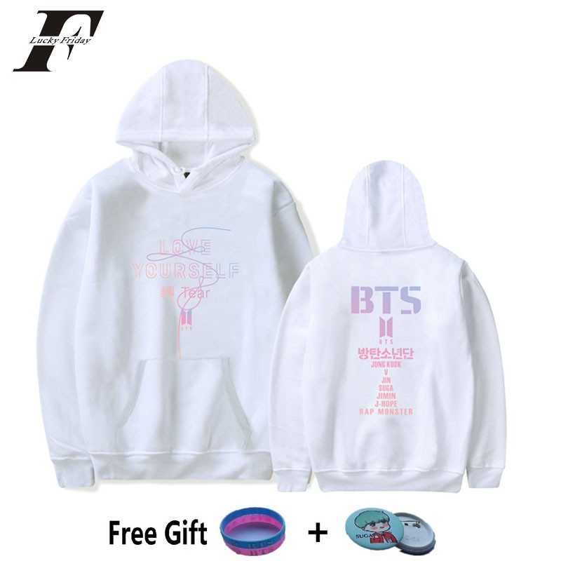 bts hoodie love yourself tear