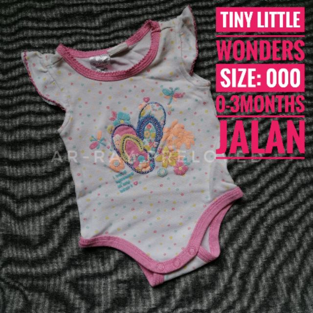 Tiny Little Wonders Baby Romper (0-3M 