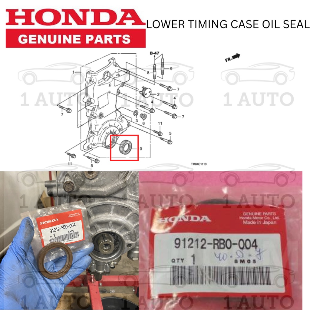 (ORIGINAL HONDA PARTS) HONDA JAZZ GE8 CITY GM2 1.5 iVTEC TMO CITY GD8