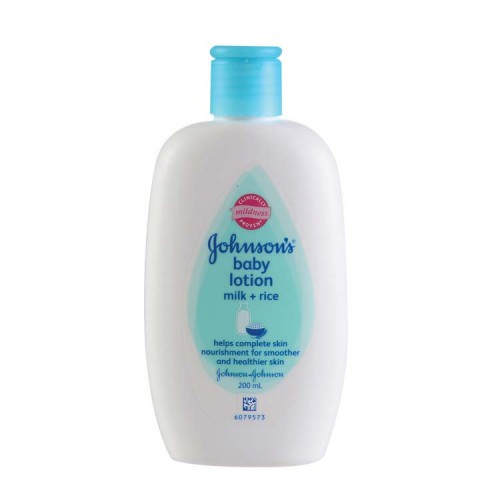 lotion johnson baby milk