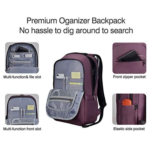 kopack slim laptop backpack