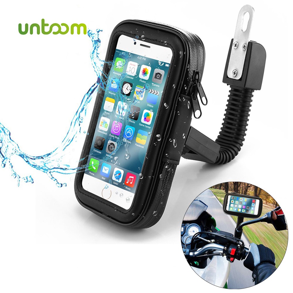 waterproof motorcycle phone holder