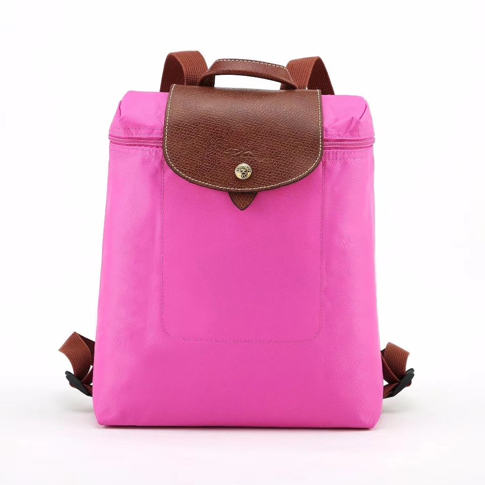 longchamp backpack pink