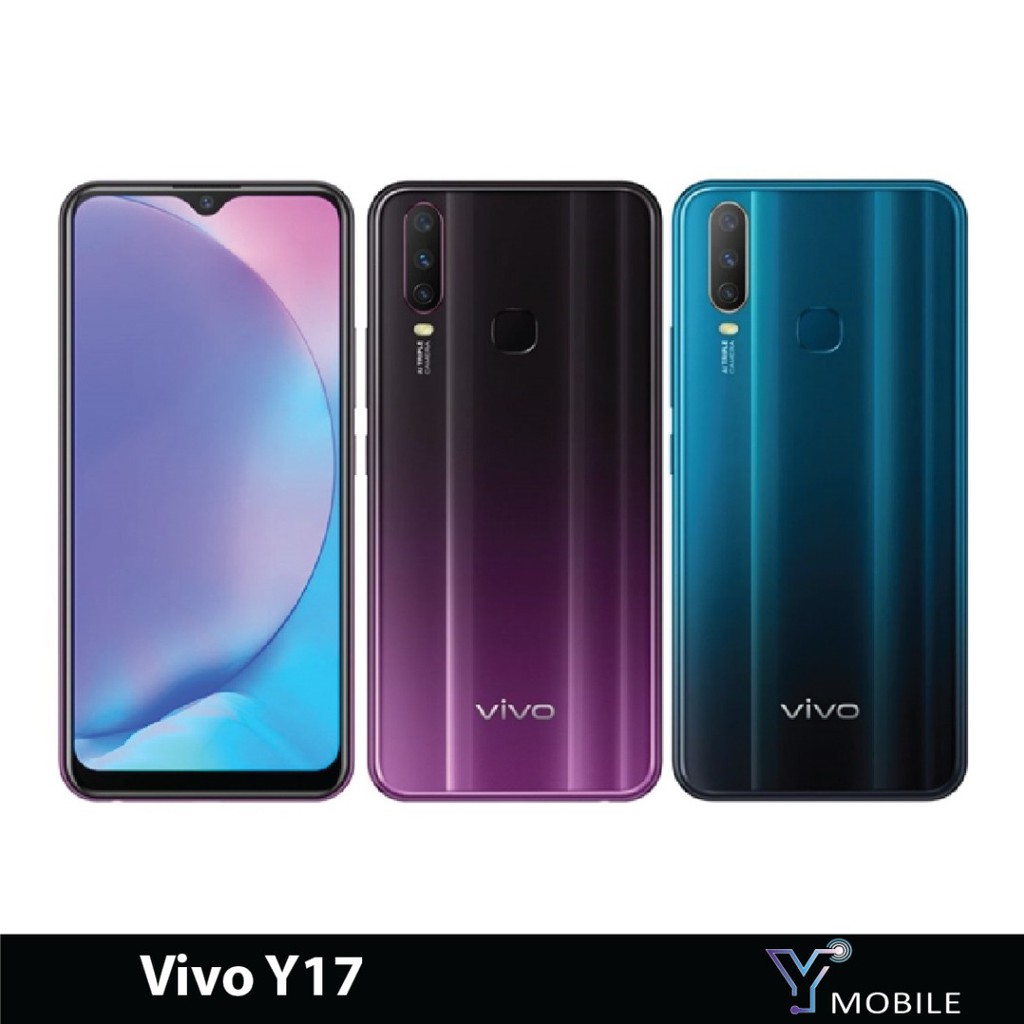Vivo Y17 4gb Ram 128gb Rom Original Malaysia Set With Free Gift Shopee Malaysia