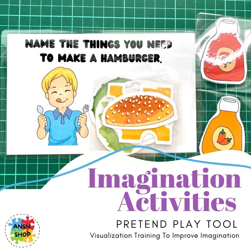 Imagination Activities (SOFT COPY) Social Skills / Pretend Play / AUTISM