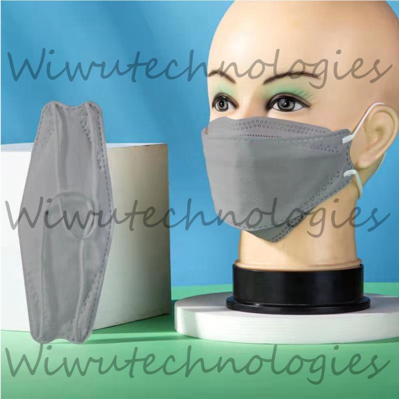 Disposable KF94 Headloop Hijab Face Mask 4 ply Korea Design Shopee