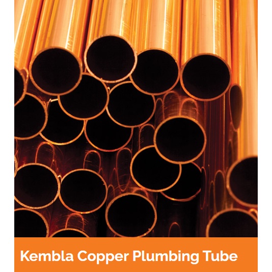 KEMBLA COPPER PIPE 22mm ( 3/4" ) x 960mm ( L ) EN1057 MADE IN