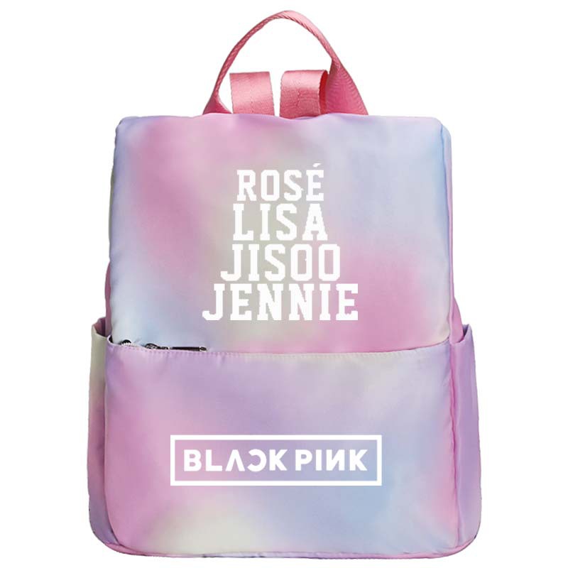 BLACKPINK Beg Bag Perempuan Sekolah Backpack Dazzling Color Korean Bag Beg smiggle Blackpink BeeCost