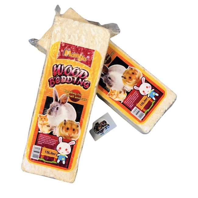 MANGO WOOD BEDDING 15 LITER FOR HAMSTER RABBIT SMALL PETS Guinea Pet Habuk Kayu Sawdust Shopee