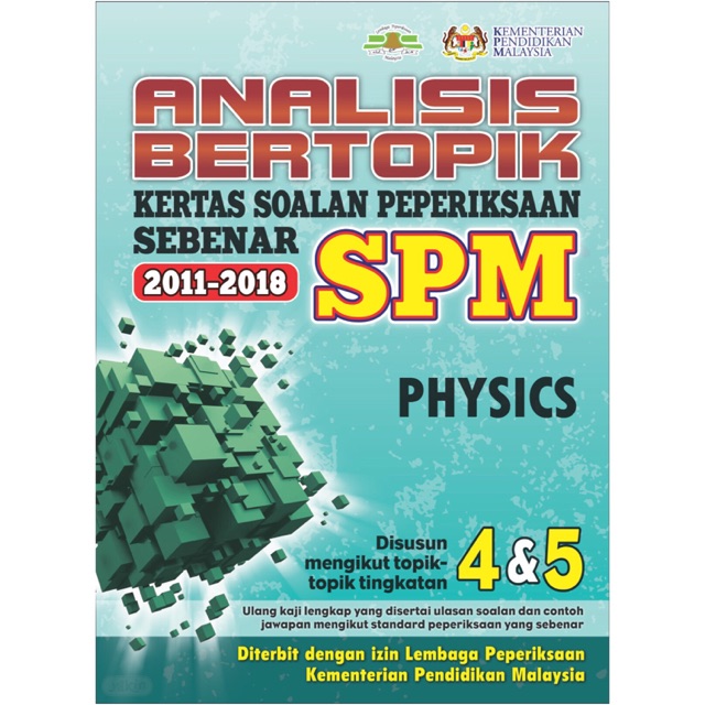 Tny Analisis Bertopik Spm Physic 2011 2018 Past Year Shopee Malaysia