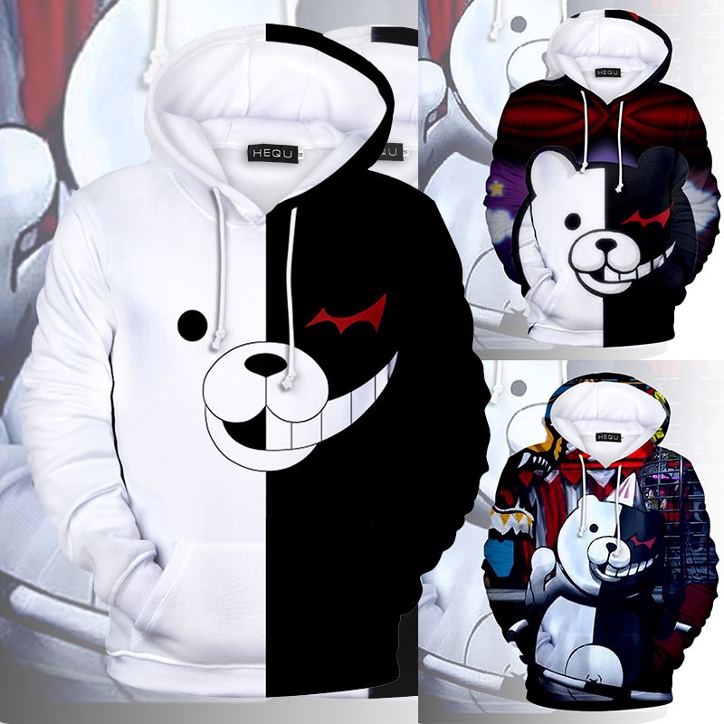 danganronpa monokuma hoodie