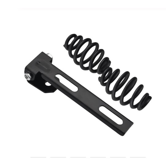 Motorcycle Solo Seat Mount Kit seat 3" Springs Clip Bracket Mounting