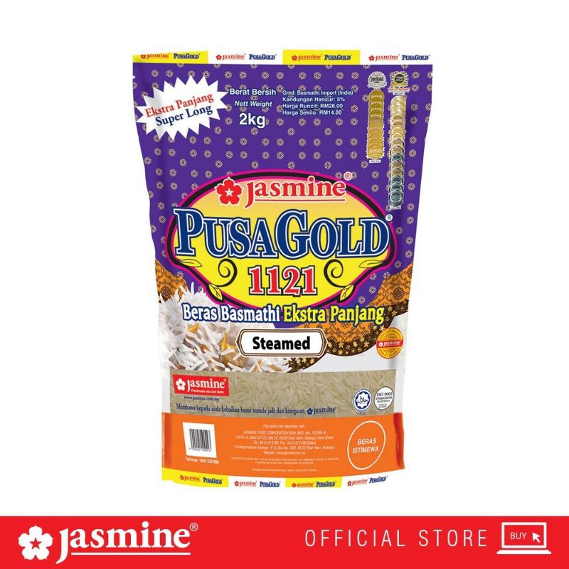 Buy Jasmine Pusa Gold 2kg Steamed Seetracker Malaysia