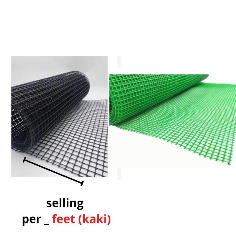 1feet Width X 1m H Pvc Plastic Gate Guard Climbing Plant Support Garden Wire Mesh Netting Jaring Plastik Shopee Malaysia