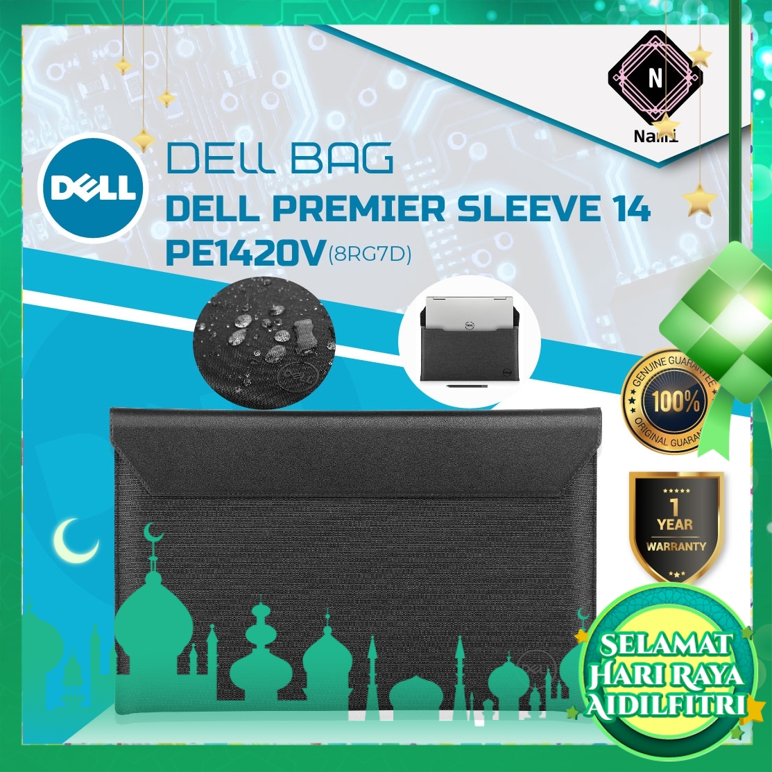 Dell Premier Sleeve 14'' Latitude 9410/7400 2-in-1 Original