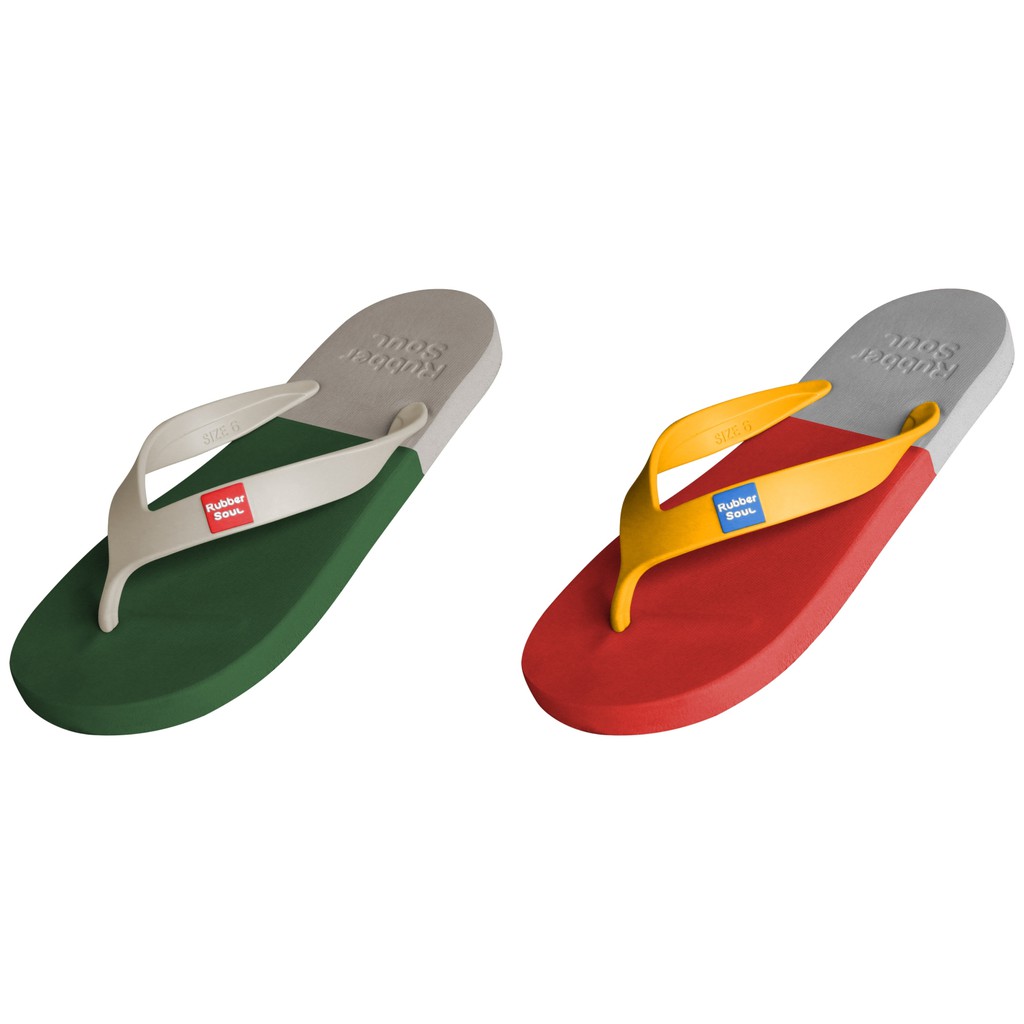 rubber soul flip flops