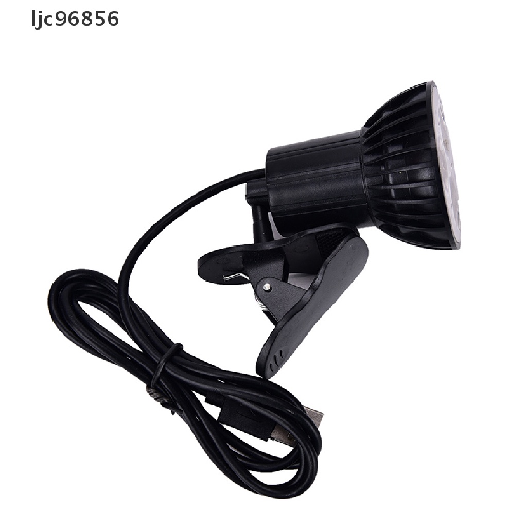 <ljc> Flexible Super Bright 3 LED Clip On Spot USB Light Lamp For Laptop PC Notebook [HOT SALE]