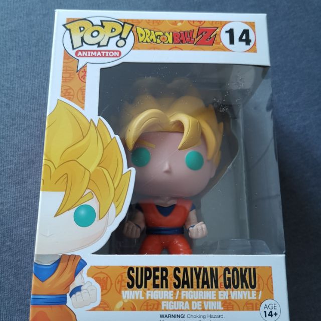 Authentic original funko pop super saiyan goku vinyl 14 | Shopee Malaysia