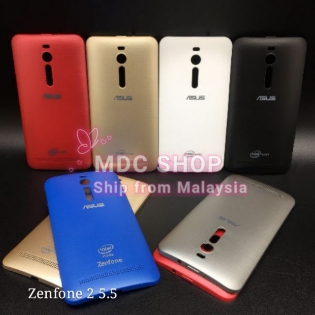 Asus Zenfone 2 5 5 Ze550ml Z008d Z00ad Battery Cover Replacement Shopee Malaysia