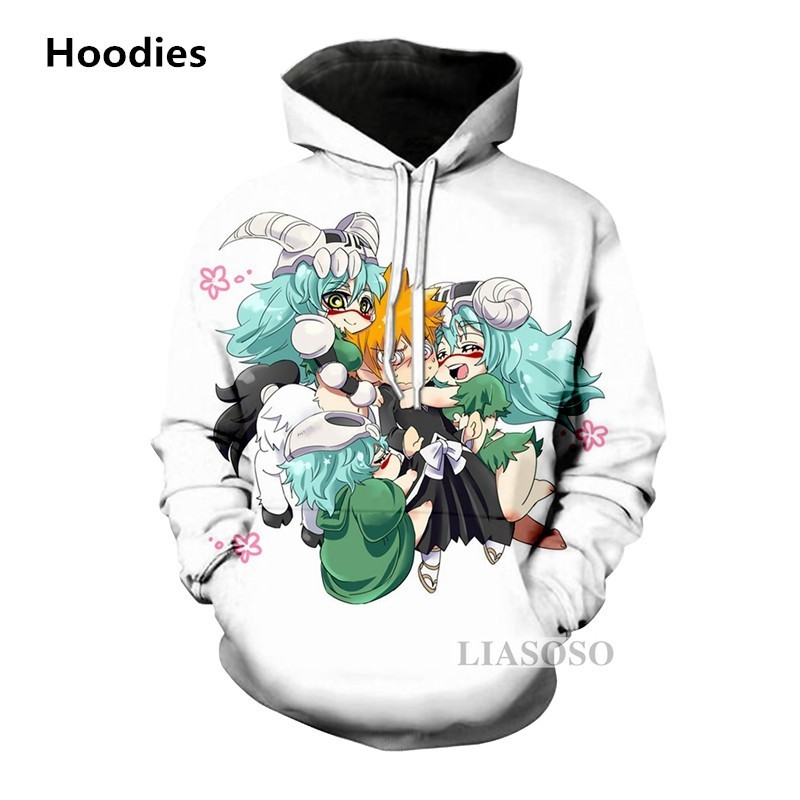 bleach anime hoodie