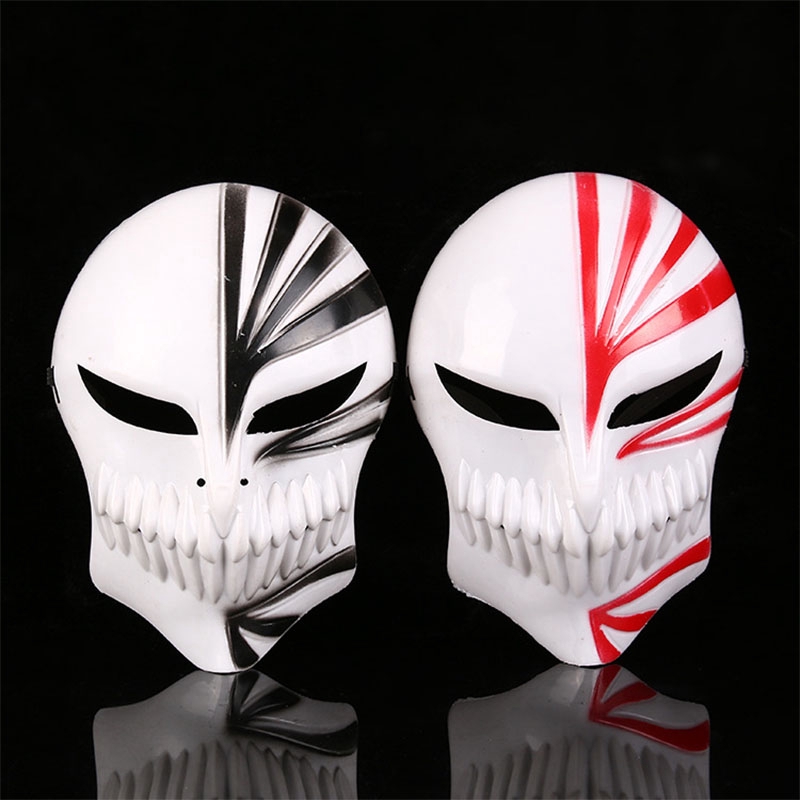 Anime BLEACH Kurosaki Ichigo Cosplay Costume Mask Halloween Masquerade Resin Cos 