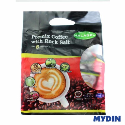 HALAGEL ROCKSALT PREMIX COFFEE 15SX