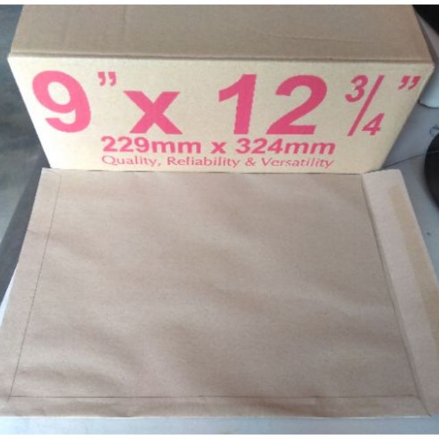 250pcs Envelopes A4 Brown 250pcs Sampul Surat Coklat A4 Shopee Malaysia