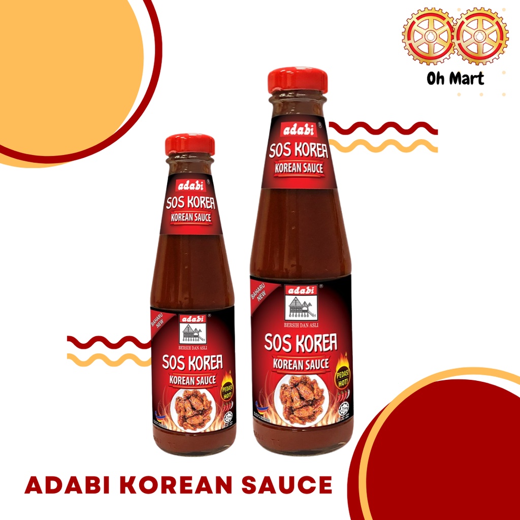 Adabi Korean Sauce Sos Korea 340/510g Shopee Malaysia