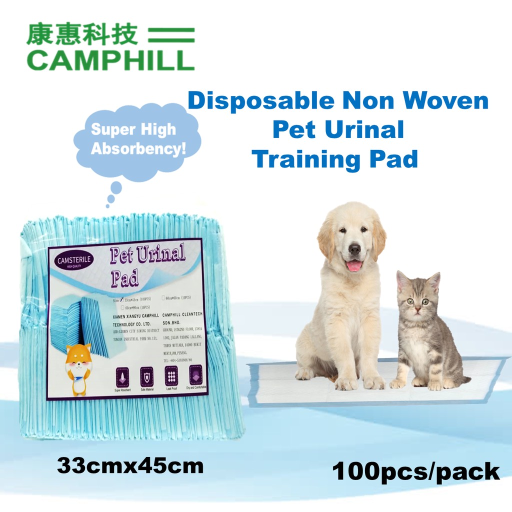 [100pcs] 33cmx45cm Puppy Kitten Wee Wee Pad Disposable Non Woven