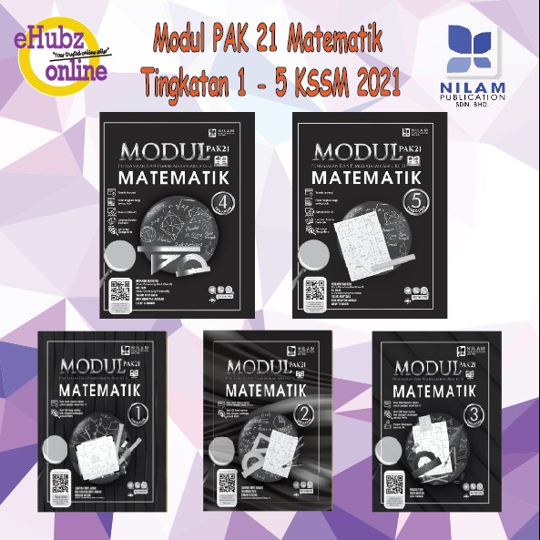 Ehubz Modul Pak21 Kssm Matematik Dwibahasa Tingkatan 1 2 3 4 5 Nilam Shopee Malaysia