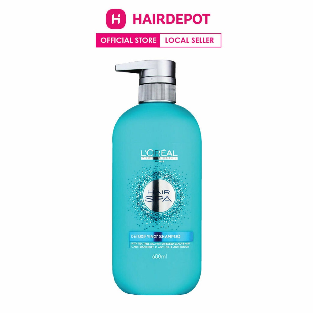 Loreal Hair Spa Detoxifying Shampoo 600ml Shopee Malaysia