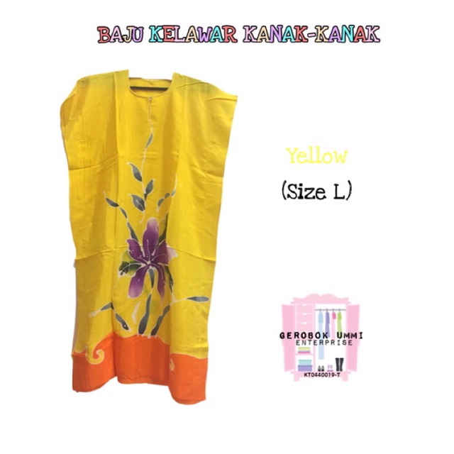  Baju  Kaftan Budak Baju  Tidur Budak Size L umur 6 8tahun 