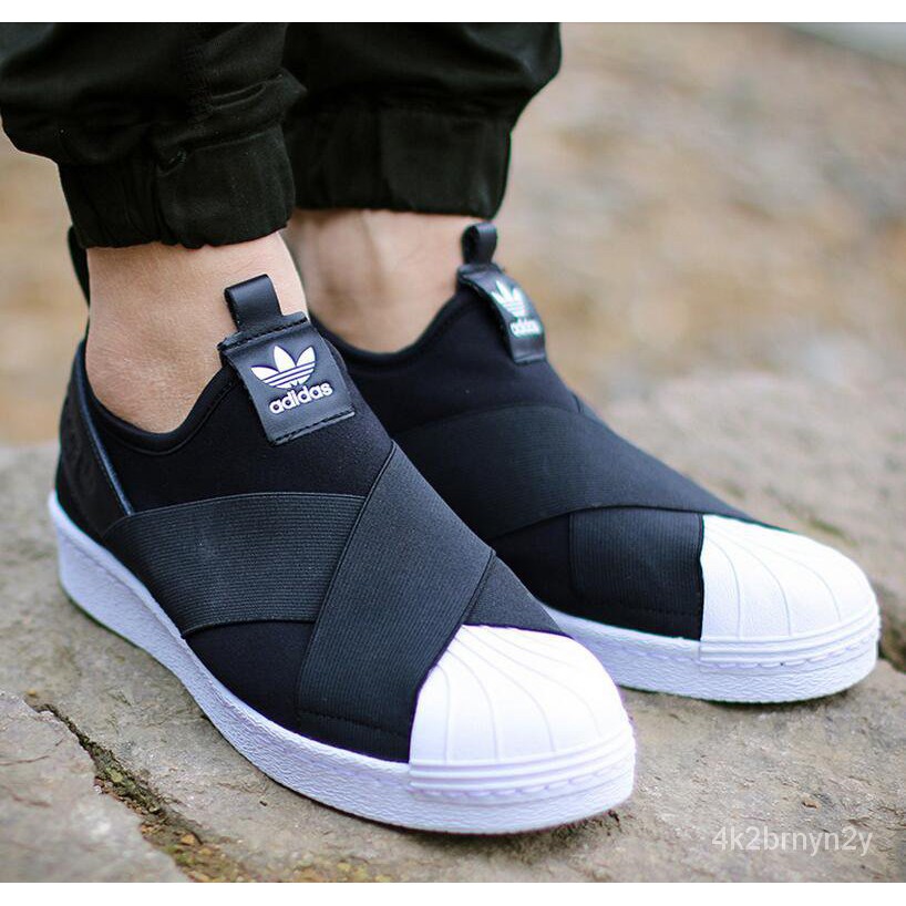 Sabor grande Extra Ready Stock Adidas Superstar Slip-On Shoes Classic Cross Strap Shell-toe  Casual Shoes Adidas Shoes Man Shoes Runnning Sh | Shopee Malaysia
