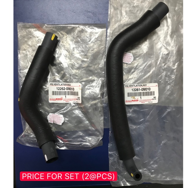 ORIGINAL TOYOTA VIOS NCP42 (20032007) VENTILATION HOSE (VALVE COVER