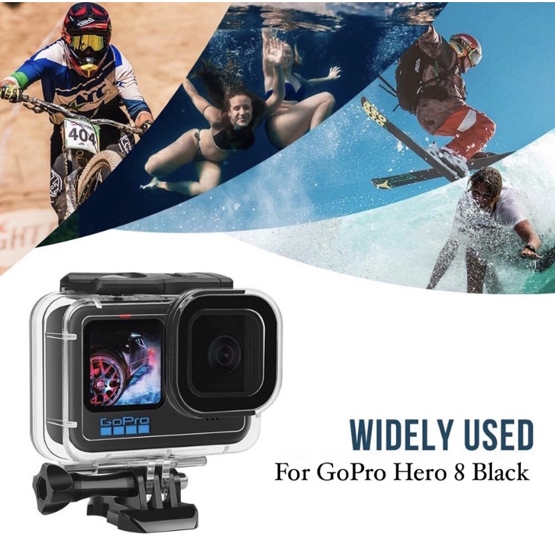 GoPro HERO 8 Black Supersuit Housing Waterproof Case Waterpoof Case for